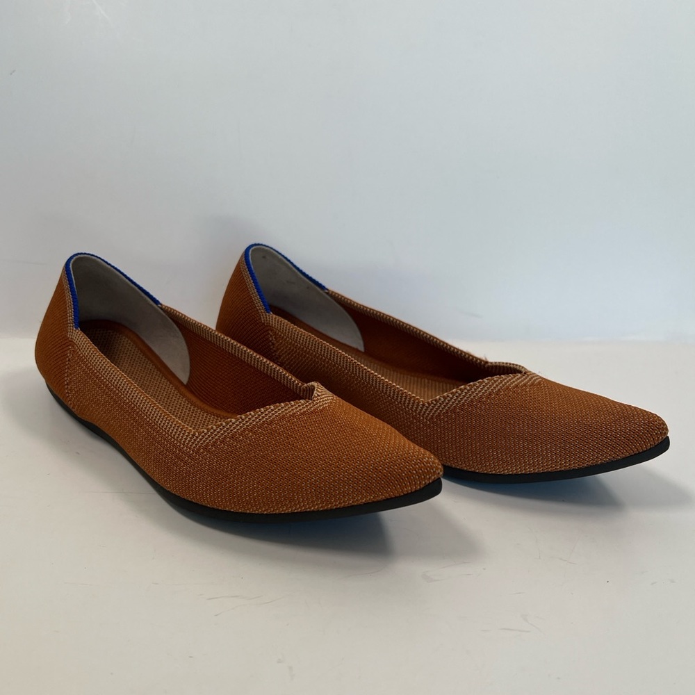 EUC! Rothy's The Point Orange WSize 6.5 - Picture 7 of 13